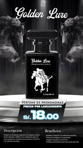 ¡Golden Lure! Seducción Dorada: Perfume con Feromonas Irresistibles ✨🌹
